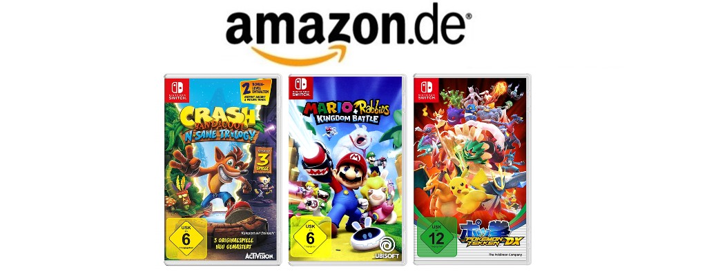 Nur noch bis morgen: 3 Spiele für Nintendo Switch ab 70 Euro bei Amazon