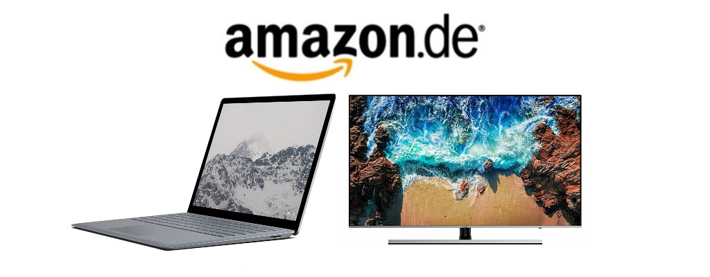 Amazon Cyber Week: Countdown mit Surface Laptop & Samsung-UHD-TVs