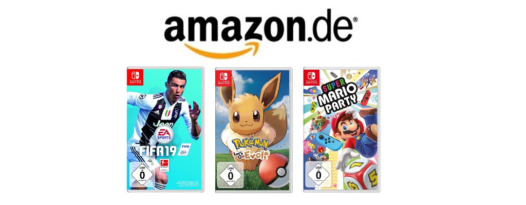 3 Switch-Spiele ab 70 Euro zur Cyber Week bei Amazon sichern
