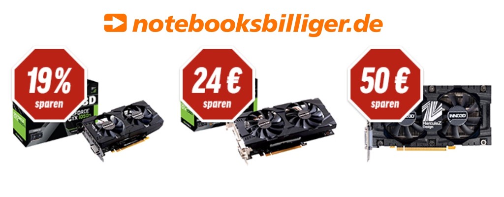 Notebooksbilliger.de verkauft GeForce-Grafikkarten zum Bestpreis