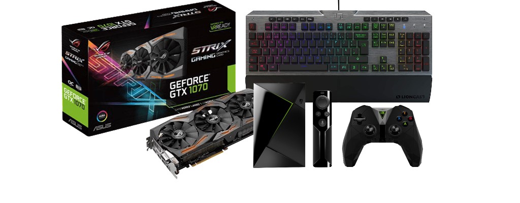 Amazon: GeForce GTX 1070, Nvidia Shield TV und Gaming-Zubehör reduziert