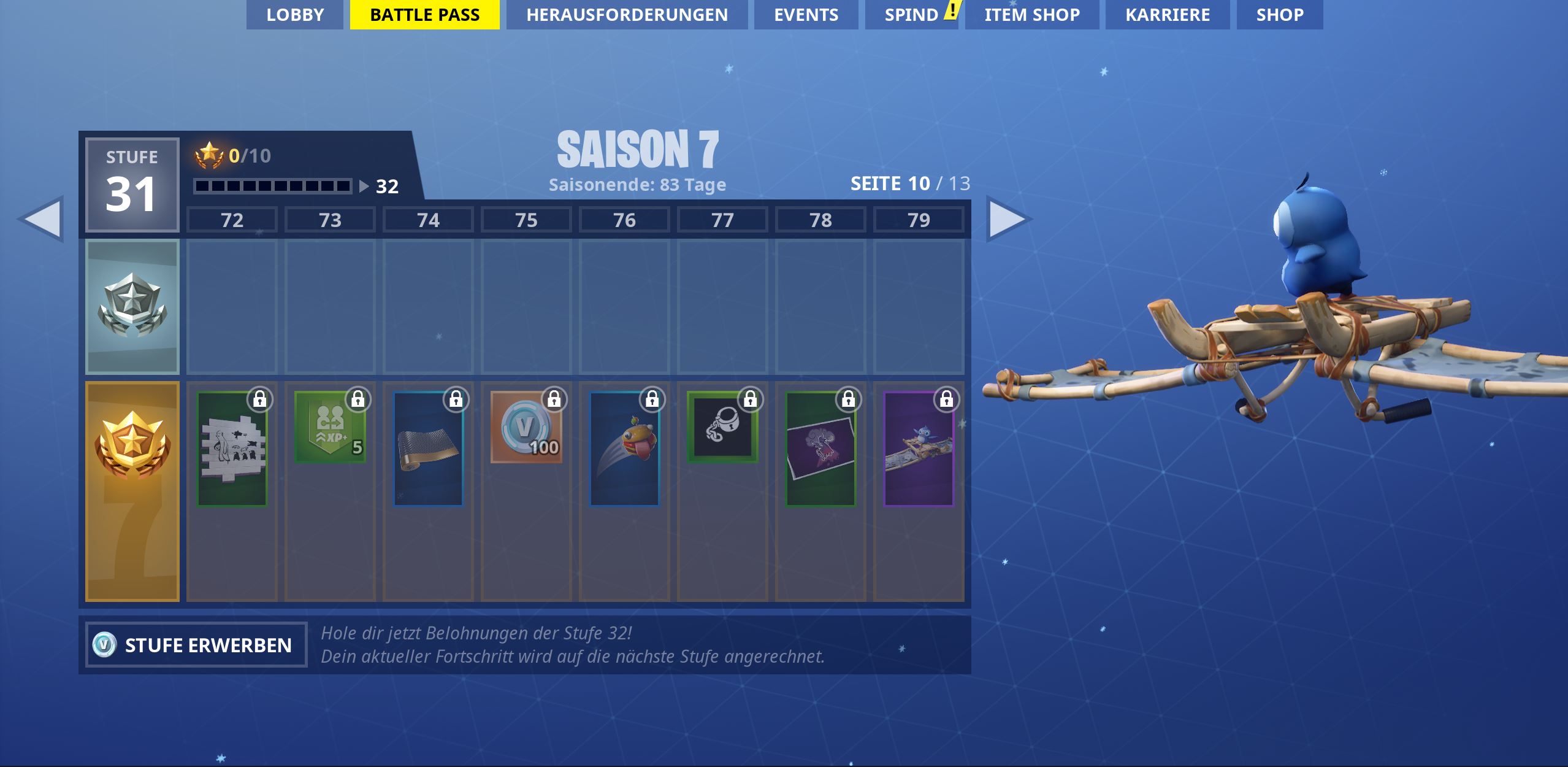 Fortnite Season 7 Battle Pass Aufgaben