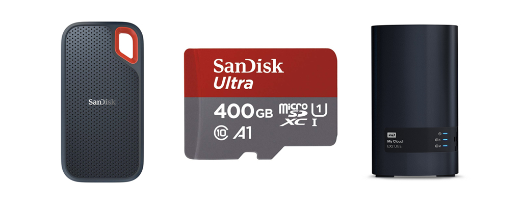 Günstiger Speicher von SanDisk und WD bei Amazon – SDs, Sticks und SSDs