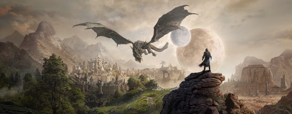ESO: Elsweyr will Skyrim-Fans mit Drachen zum MMORPG konventieren