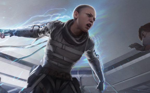 Apex Legends Wraith in ihrer Entstehung.