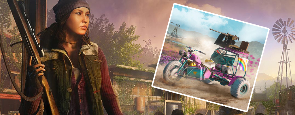 Far Cry New Dawn schenkt Vorbestellern dieses fahrende Einhorn