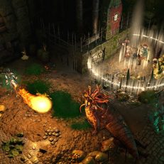 Warhammer Chaosbane Gameplay mit Feuer und Gegnern
