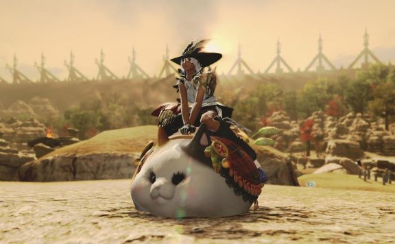 final fantasy xiv fette katze reittier
