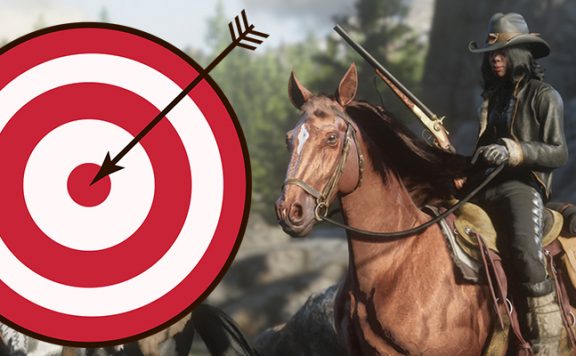 Red Dead Online Pferd Zielscheibe