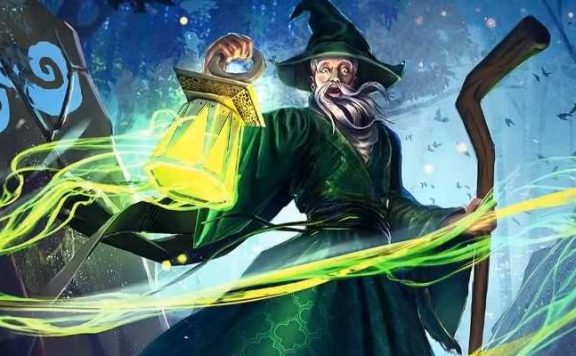 RuneScape-Old-School Titel mit Magier