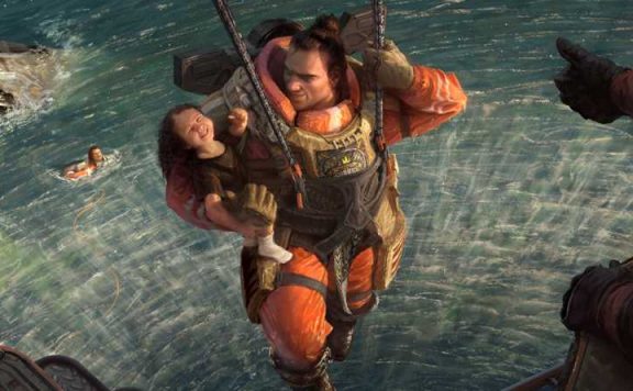 Apex Legends Gibraltar rettet Kind