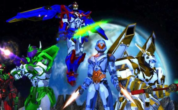 City of Heroes Superhelden posieren Titel 2