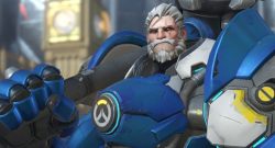 Overwatch Reinhardt blue title