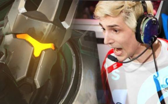 Overwatch XQC Reinhardt title