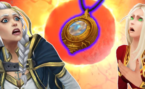 WoW Jaina Blood Elf Female Heart of Azeroth title 1140x445