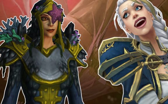 WoW Jaina Laugh Armorset Nazjatar title 1140x445