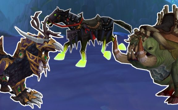 WoW Mounts on Water title 1140x445