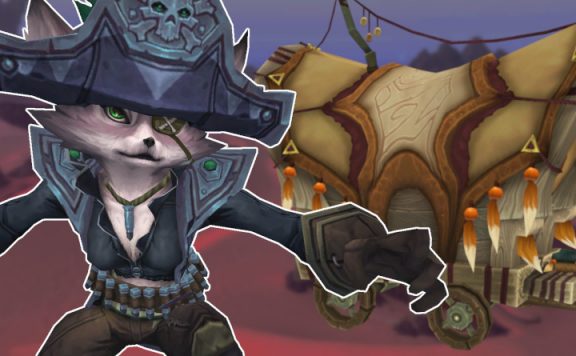 WoW Vulpera Pirate Caravan title 1140x445