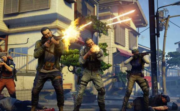 World War Z Spieler ballern in Tokyo Titel