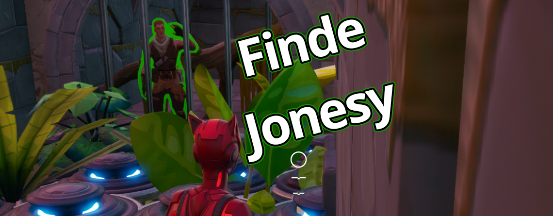 Fortnite: Finde Jonesy – Versteck bei Zaun und Kanalisation