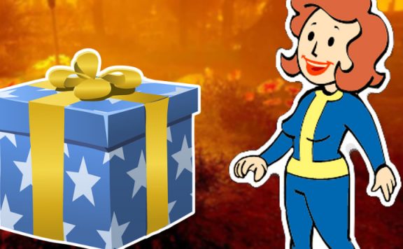 Fallout 76 Fan freut sich über Geschenk Titel