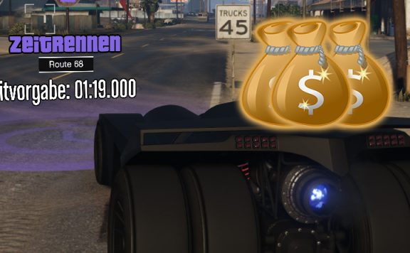 GTA Route 68 Zeitrennen Titel Geld