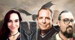 Leya und Jürgen von MeinMMO. Kai von Bethesda