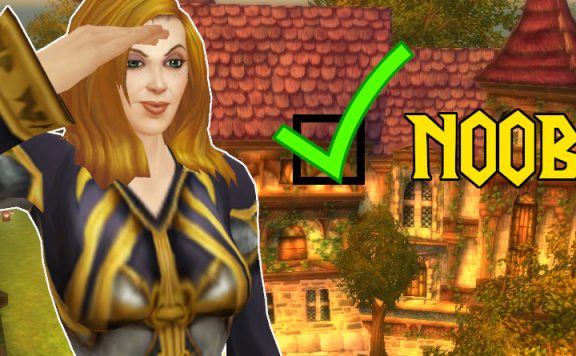WoW Noob Checkbox Mage Female title 1140x445
