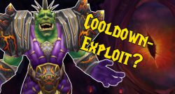 WoW Orc Shaman Laugh cooldown exploit title 1140x445