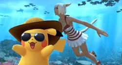 Sommer Pikachu FFXIV