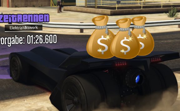 GTA Online Zeitrennen Elektrizitätswerk Titel