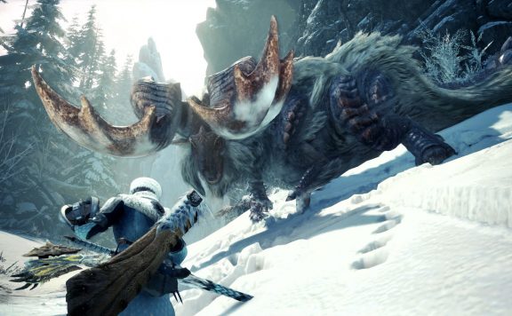 Monster-Hunter-World-Iceborne-Kampf