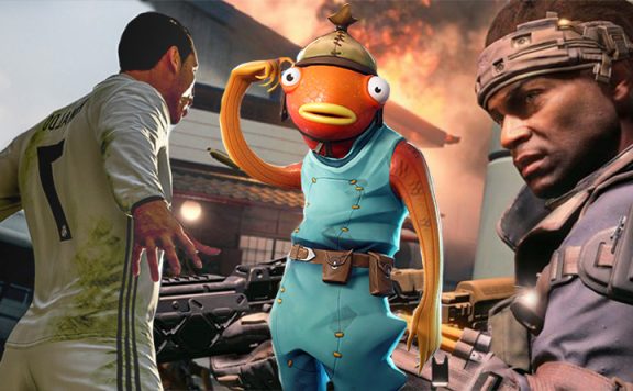 Top Spiele Mai Titel Fortnite, Black Ops 4, FIFA 19