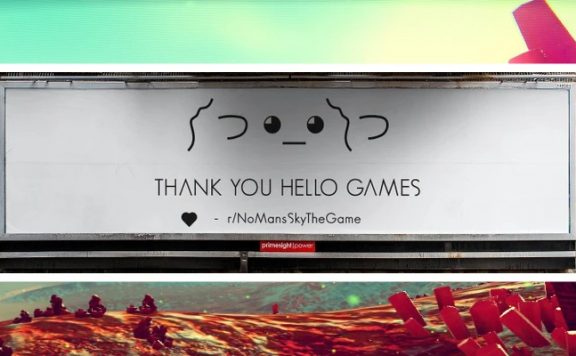 No Man's Sky Plakat Titel