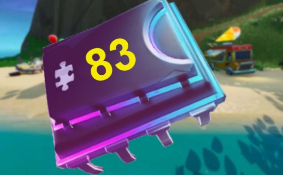 Fortnite Strand mit Fortbyte 83 Titel