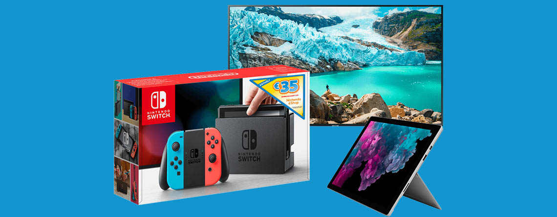 MediaMarkt Prospekt: Nintendo Switch für effektiv 270 Euro
