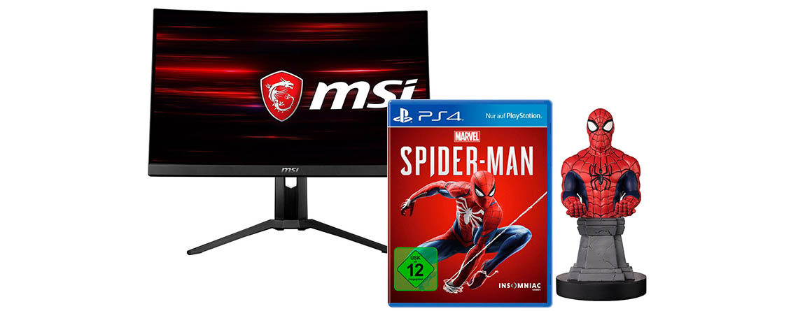 OTTO Angebote mit MSI Optix Gaming-Monitoren und Spider-Man PS4