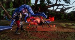 Legends of Aria Spieler gegen Drache Titel