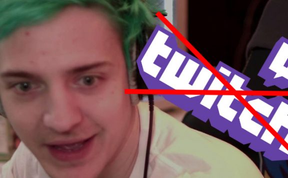 Ninja Twitch Titel Kreuz