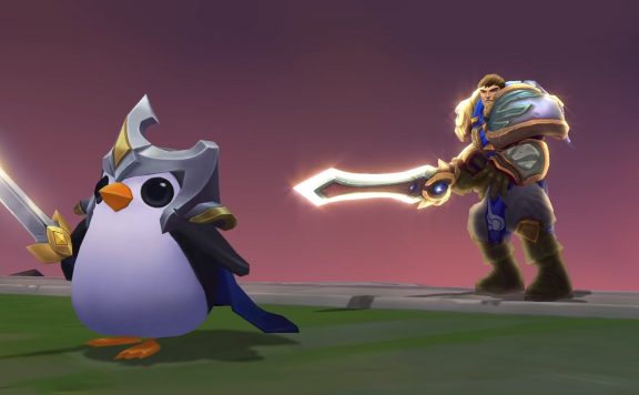 Garen und eine kleine Legende in TFT
