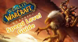 WoW CLassic Speed Level Guide Titel mit Greifenreiter