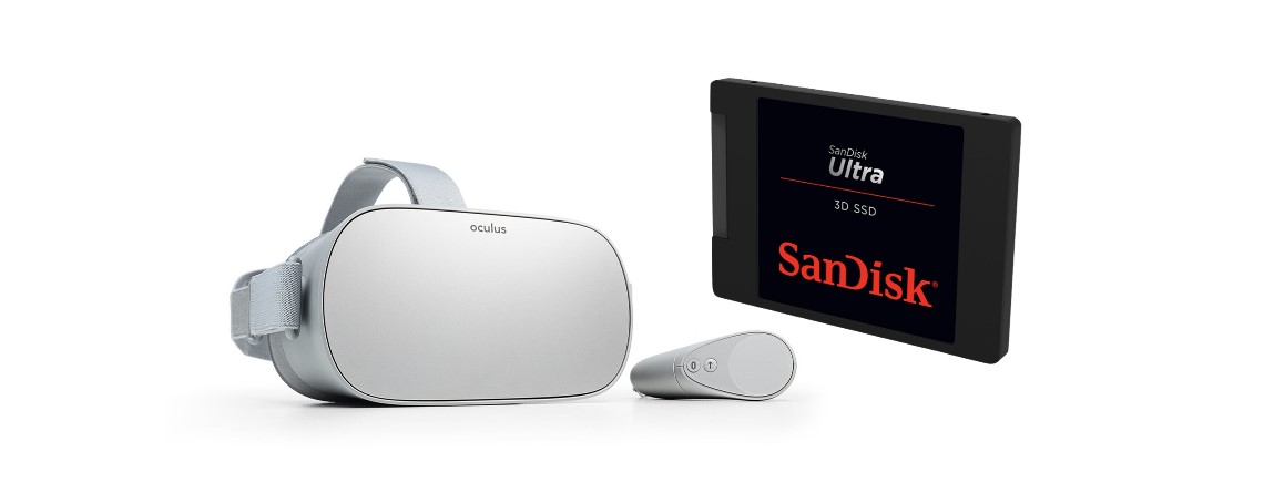 VR-Headset Oculus Go und SSD mit 1 TByte bei Amazon besonders günstig