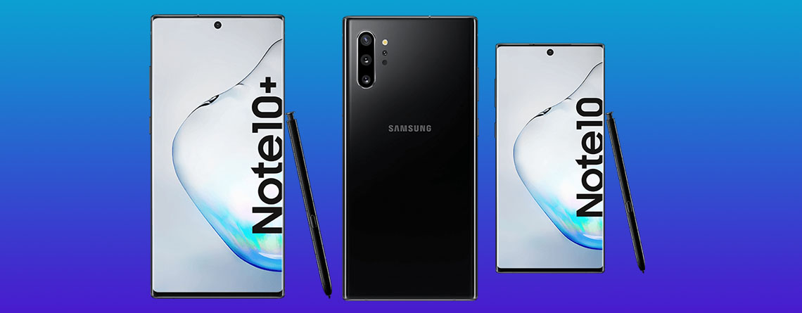 Samsung Galaxy Note 10 und Note 10 Plus mit Vertrag vorbestellen