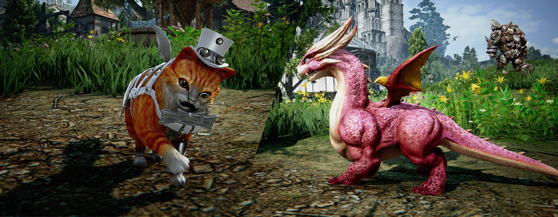 Das neue MMORPG Ascent: Infinte Realm bringt jetzt Pets und sie sind knuffig