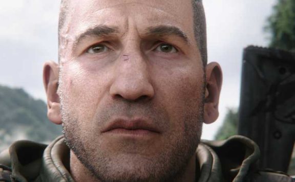 Ghost Recon Breakpoint Jon Bernthal sieht angespannt aus titel