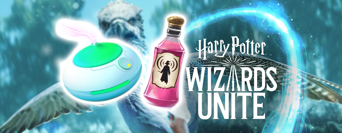 Wizards Unite Trank Rauch Titel