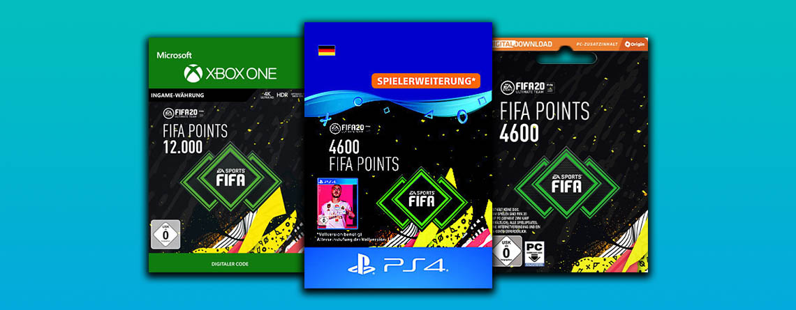 FIFA Points für FIFA 20: Jetzt für PS4 & Xbox One günstiger kaufen