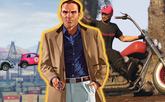 GTA Online DLCs Mashup Titel