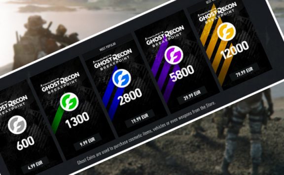 Ghost Recon Breakpoint Shop Ghost Coins Titel