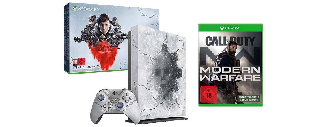 Amazon: Xbox One X Limited Edition + CoD: Modern Warfare für nur 389€